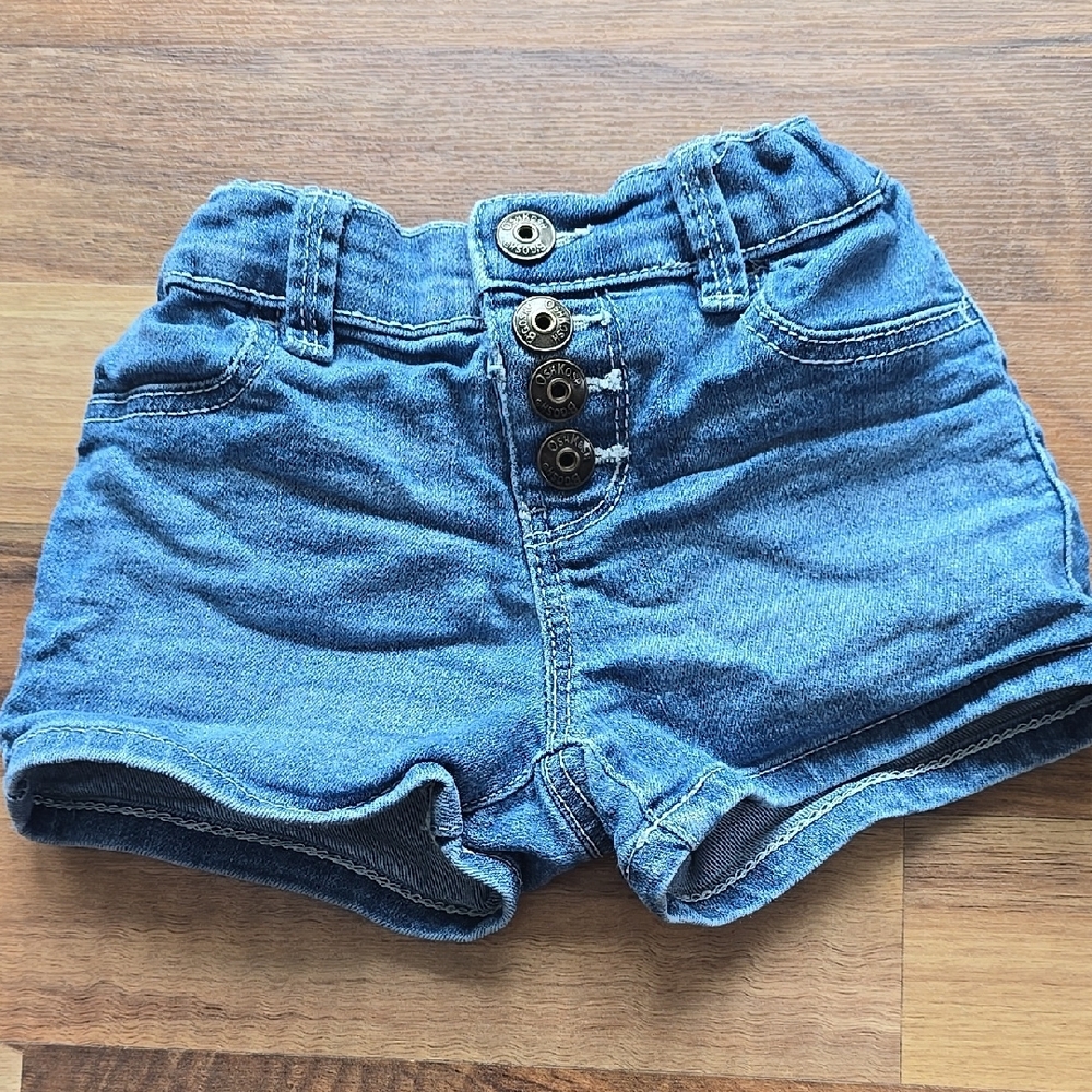 Oshkosh Stylish Blue Denim Shorts 3T